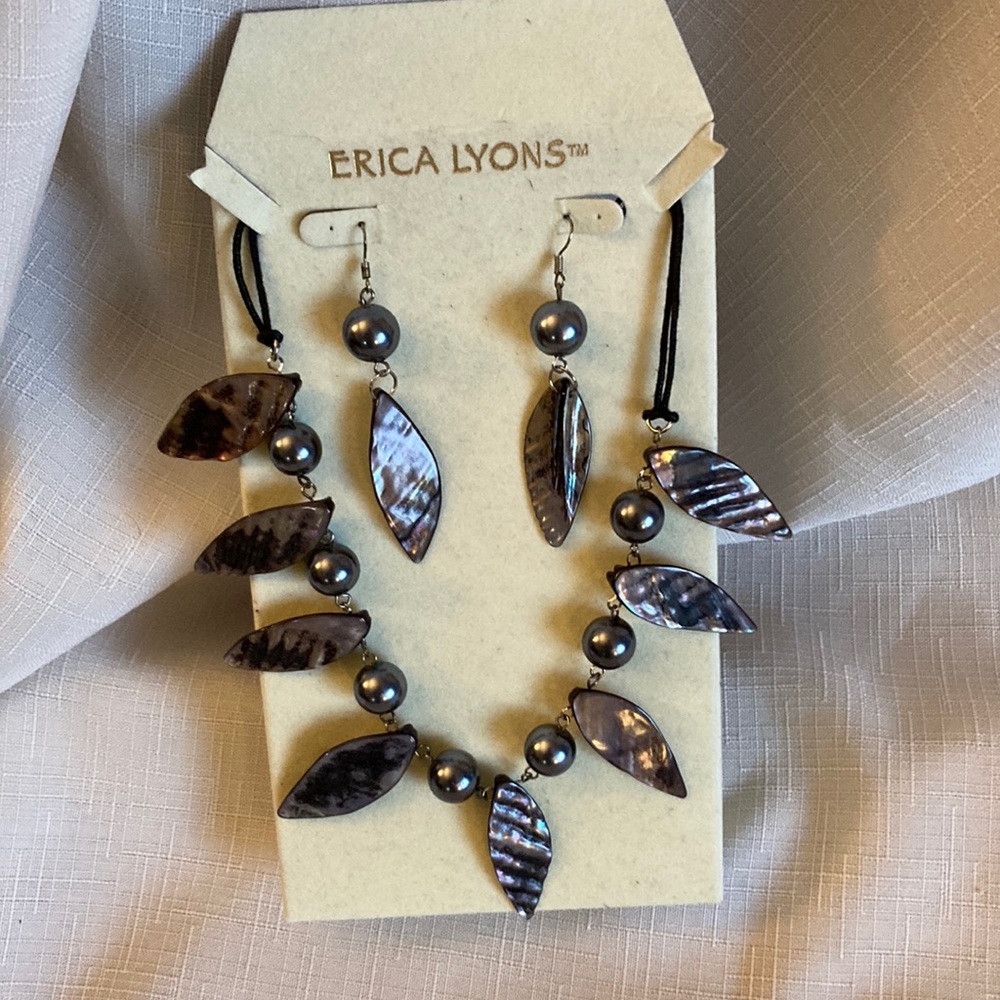 Erica Lyons necklace & earrings
